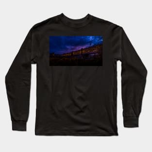 Blue-Hour High Level Bridge Long Sleeve T-Shirt